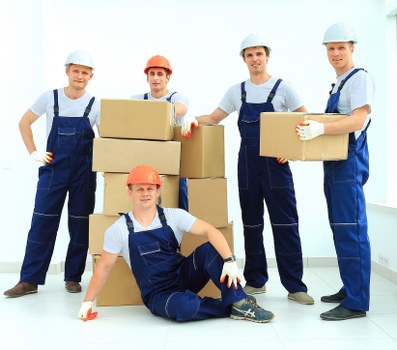 Local man and van team handling a Paddington delivery