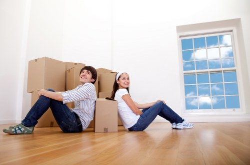 Residential moving service in a Paddington apartment building