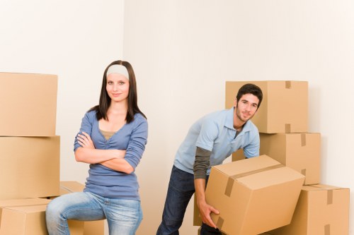 Waste disposal and regulatory compliance for moving services