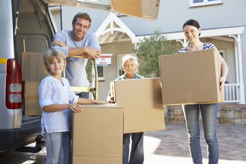 Commercial same day removals for an office move in Paddington