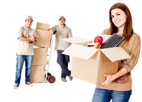 Commercial relocation service with a removal truck in Paddington