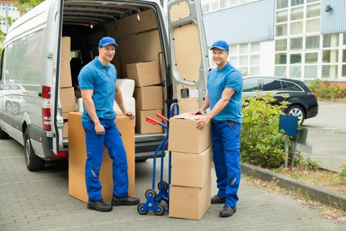 Packing and transport preparation for a move in Paddington