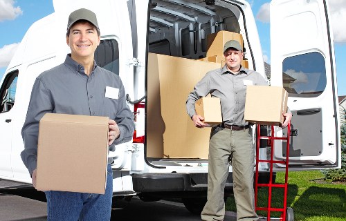 Furniture delivery and loading with a man and van service