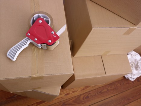 Furniture being moved through a Paddington apartment entrance