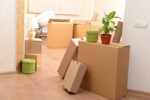 Apartment move example in a busy Paddington street setting