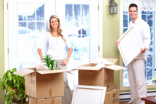 Office relocation using a Paddington man with van